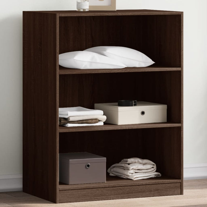 Load image into Gallery viewer, VidaXL Kledingkast 77x48x102 cm bewerkt hout bruin eikenkleurig
