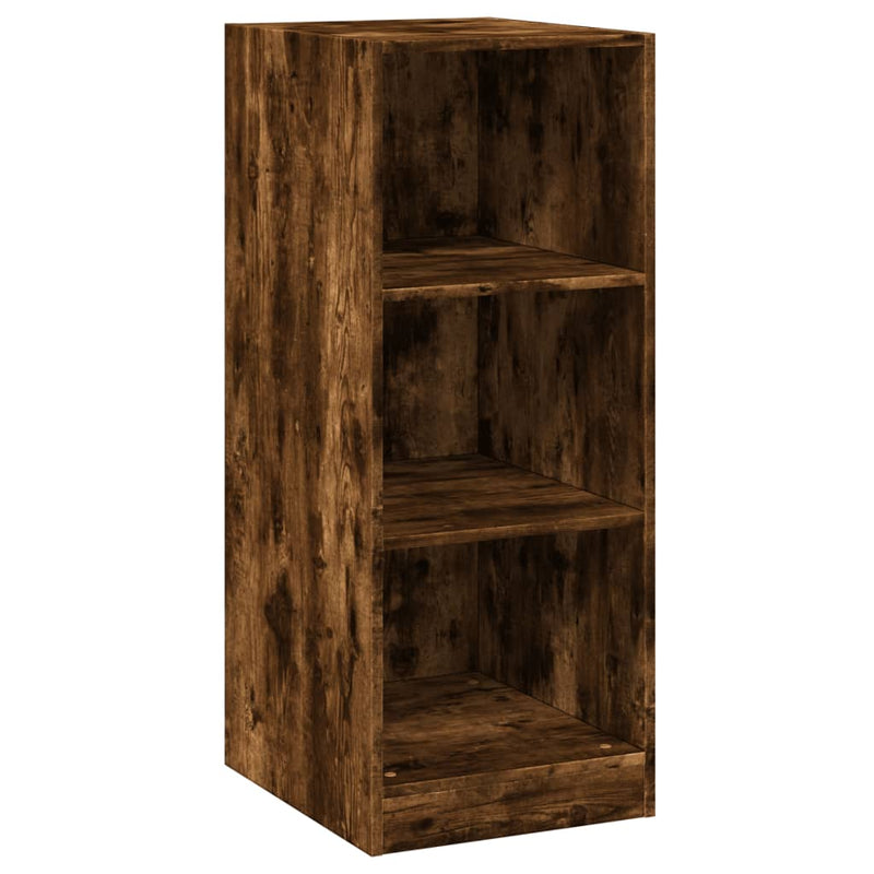 Load image into Gallery viewer, Vidaxl kledingkast 48x41x102 cm bewerkt hout gerookt eikenkleurig
