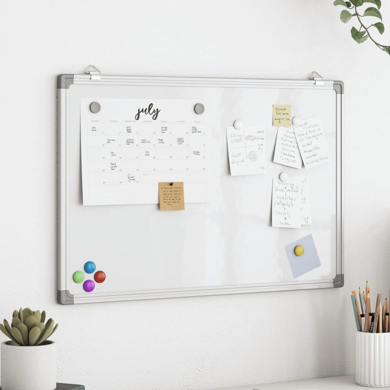 Load image into Gallery viewer, Vidaxl whiteboard magnetisch 40x30x1,7 cm aluminium
