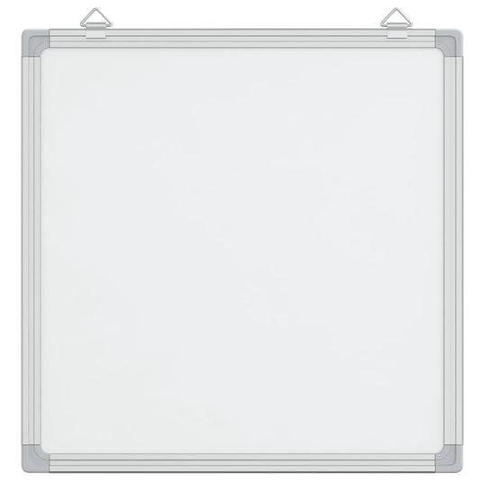 Vidaxl whiteboard magnetisch 40x40x1,7 cm aluminium