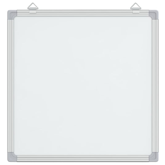 Vidaxl whiteboard magnetisch 60x60x1,7 cm aluminium