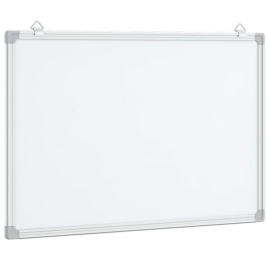 Vidaxl whiteboard magnetisch 80x60x1,7 cm aluminium