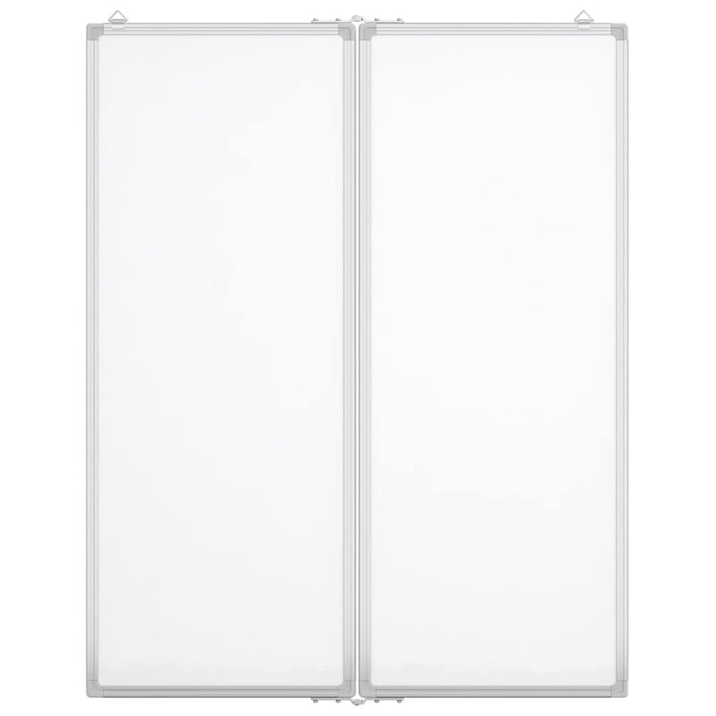Load image into Gallery viewer, Vidaxl whiteboard magnetisch inklapbaar 80x100x1,7 cm aluminium
