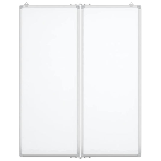 Vidaxl whiteboard magnetisch inklapbaar 80x100x1,7 cm aluminium