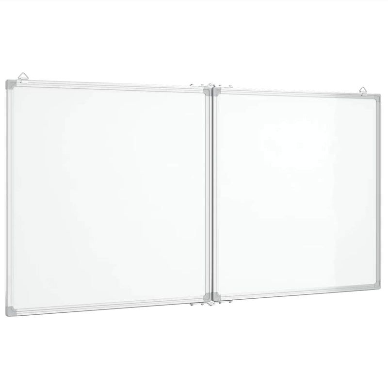 Load image into Gallery viewer, Vidaxl whiteboard magnetisch inklapbaar 120x60x1,7 cm aluminium
