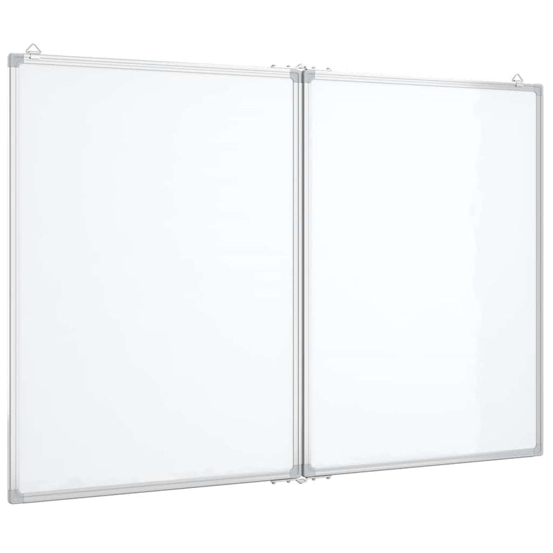 Load image into Gallery viewer, Vidaxl whiteboard magnetisch inklapbaar 120x80x1,7 cm aluminium
