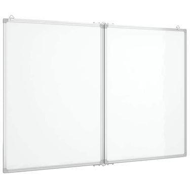 Vidaxl whiteboard magnetisch inklapbaar 120x100x1,7 cm aluminium