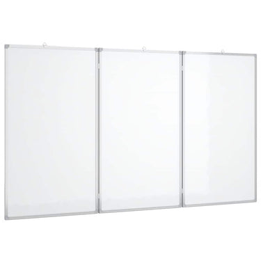 Vidaxl whiteboard magnetisch inklapbaar 120x100x1,7 cm aluminium