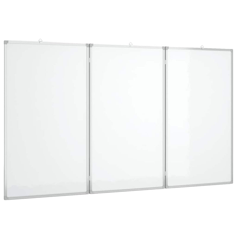Load image into Gallery viewer, Vidaxl whiteboard magnetisch inklapbaar 150x80x1,7 cm aluminium
