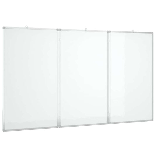 Vidaxl whiteboard magnetisch inklapbaar 150x100x1,7 cm aluminium