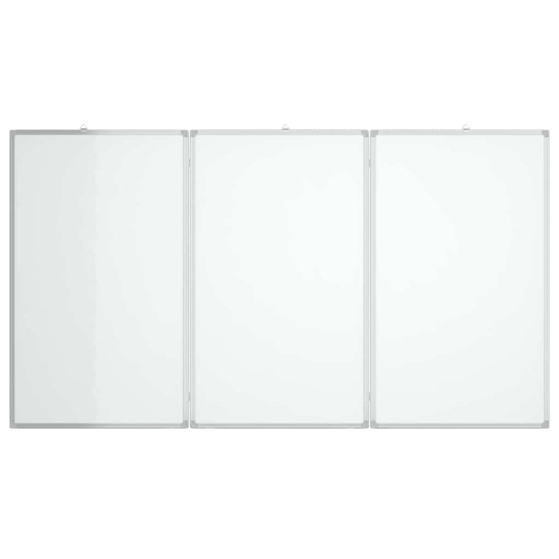 Load image into Gallery viewer, Vidaxl whiteboard magnetisch inklapbaar 150x100x1,7 cm aluminium
