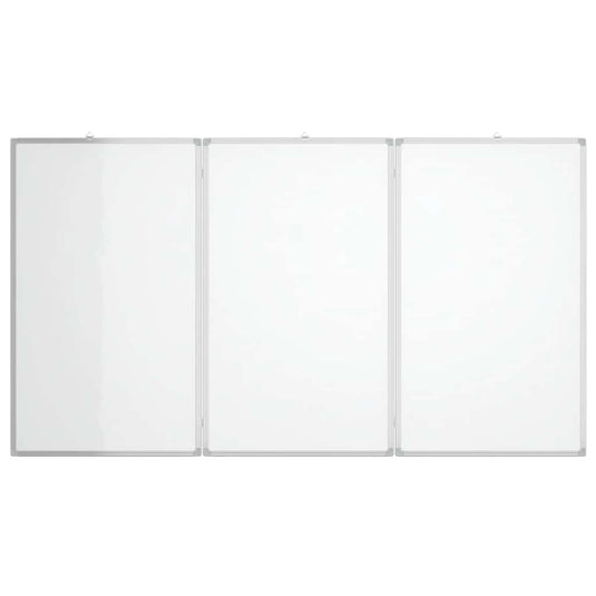 Vidaxl whiteboard magnetisch inklapbaar 180x100x1,7 cm aluminium