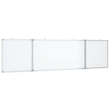 Vidaxl whiteboard magnetisch inklapbaar 160x40x1,7 cm aluminium