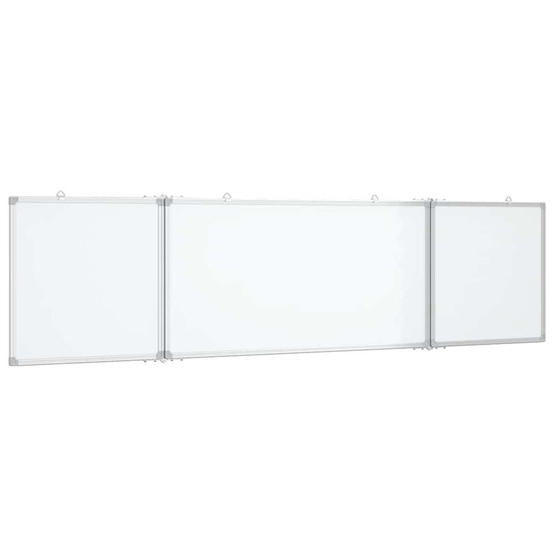 Load image into Gallery viewer, Vidaxl whiteboard magnetisch inklapbaar 160x40x1,7 cm aluminium
