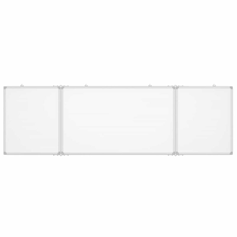 Load image into Gallery viewer, Vidaxl whiteboard magnetisch inklapbaar 160x50x1,7 cm aluminium
