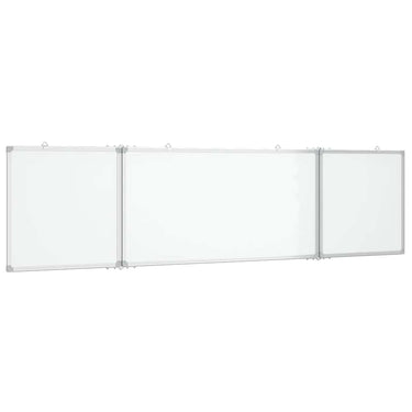 Vidaxl whiteboard magnetisch inklapbaar 200x50x1,7 cm aluminium