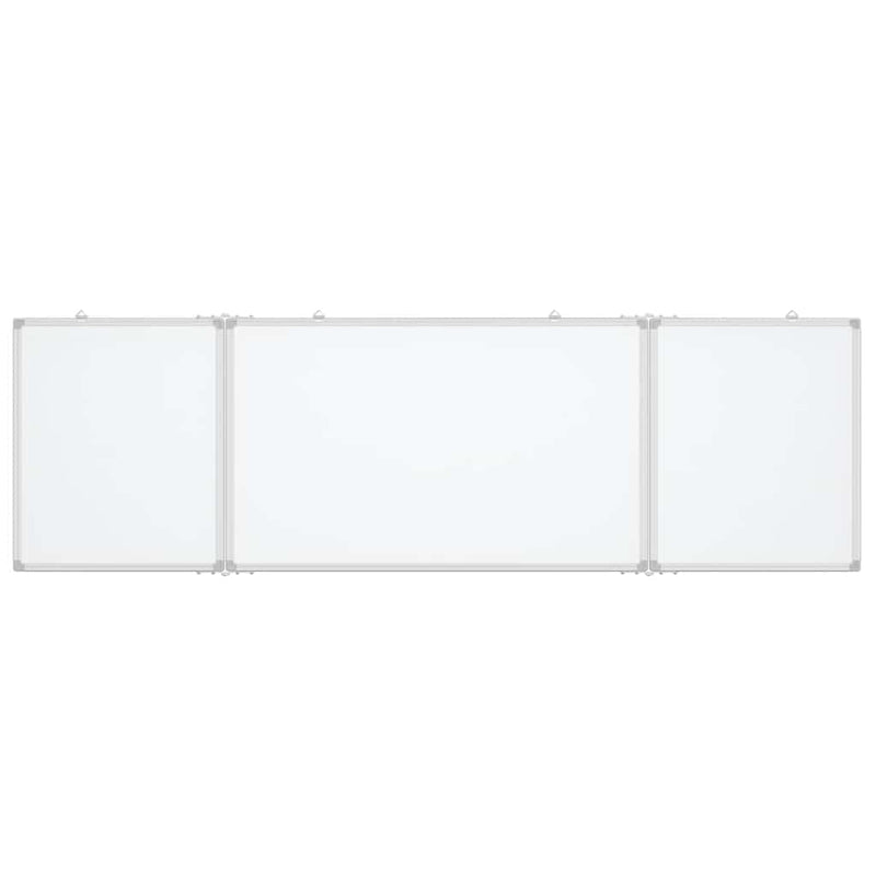 Load image into Gallery viewer, Vidaxl whiteboard magnetisch inklapbaar 200x60x1,7 cm aluminium
