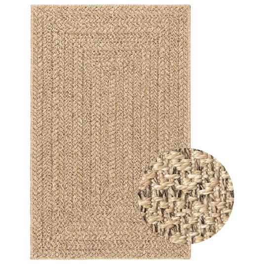 Vidaxl vloerkleed zizur binnen en buiten 240x340 cm jute look