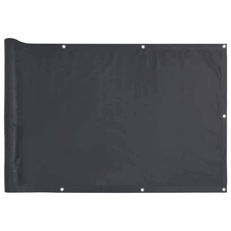 Load image into Gallery viewer, Vidaxl balkonscherm 700x90 cm pvc antracietkleurig
