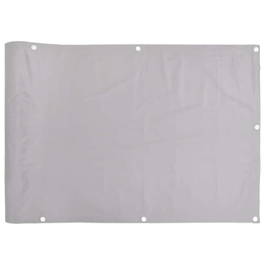 Vidaxl balkonscherm 300x120 cm pvc grijs