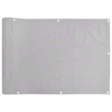 Vidaxl balkonscherm 700x120 cm pvc grijs