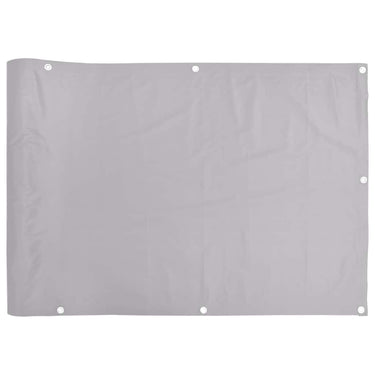 Vidaxl balkonscherm 800x120 cm pvc grijs