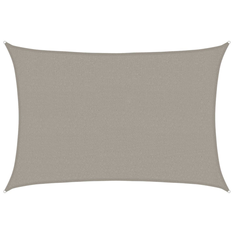 Load image into Gallery viewer, Vidaxl zonnezeil 160 g m² rechthoekig 2,5x3,5 m hdpe lichtgrijs
