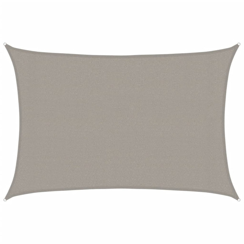 Load image into Gallery viewer, Vidaxl zonnezeil 160 g m² rechthoekig 3x4,5 m hdpe lichtgrijs
