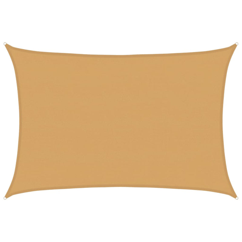 Load image into Gallery viewer, Vidaxl zonnezeil 160 g m² rechthoekig 5x7 m hdpe zandkleurig
