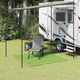 Vidaxl tenttapijt 200x200 cm hdpe lichtgroen