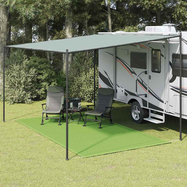 Vidaxl tenttapijt 250x350 cm hdpe lichtgroen