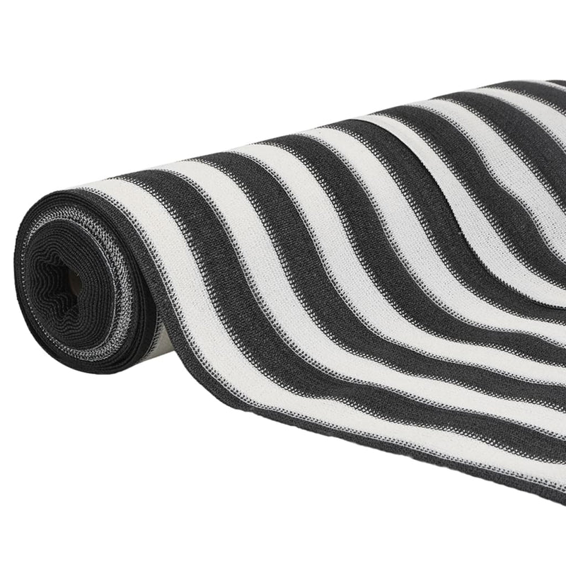 Load image into Gallery viewer, Vidaxl privacynet 195 g m² 1,5x50 m hdpe antracietkleurig en wit
