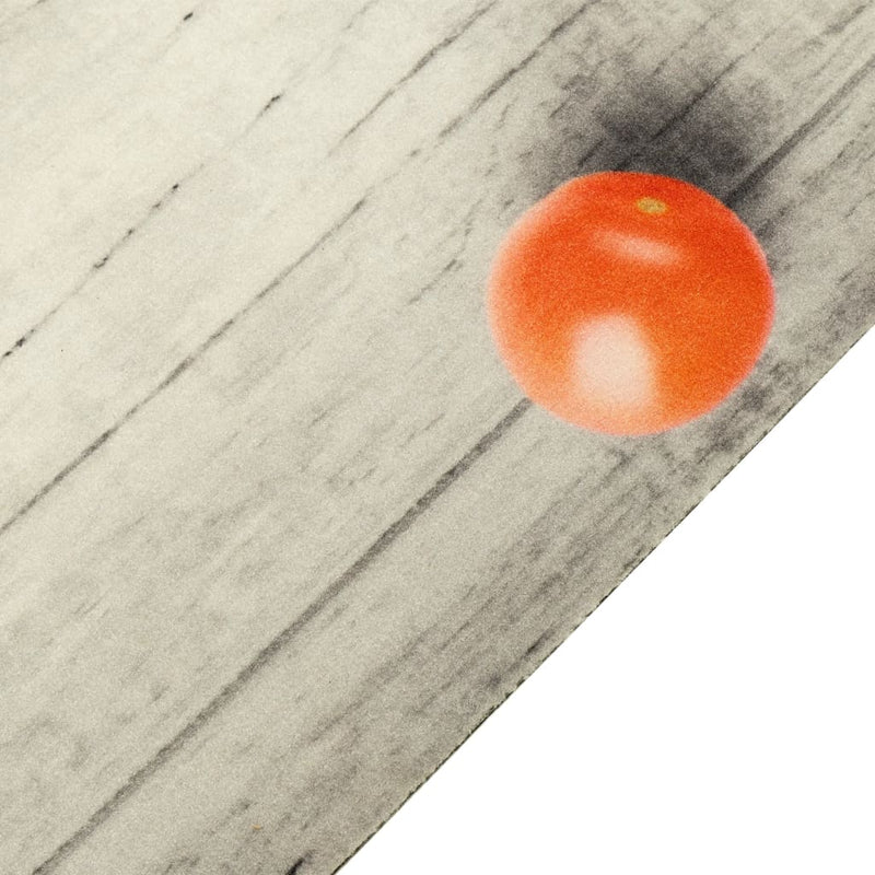 Load image into Gallery viewer, Vidaxl keukenmat wasbaar tomatenprint 60x300 cm fluweel
