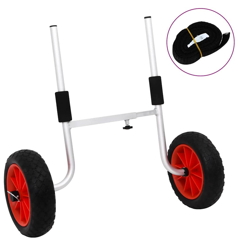 Load image into Gallery viewer, Vidaxl kajaktrolley 90 kg aluminium
