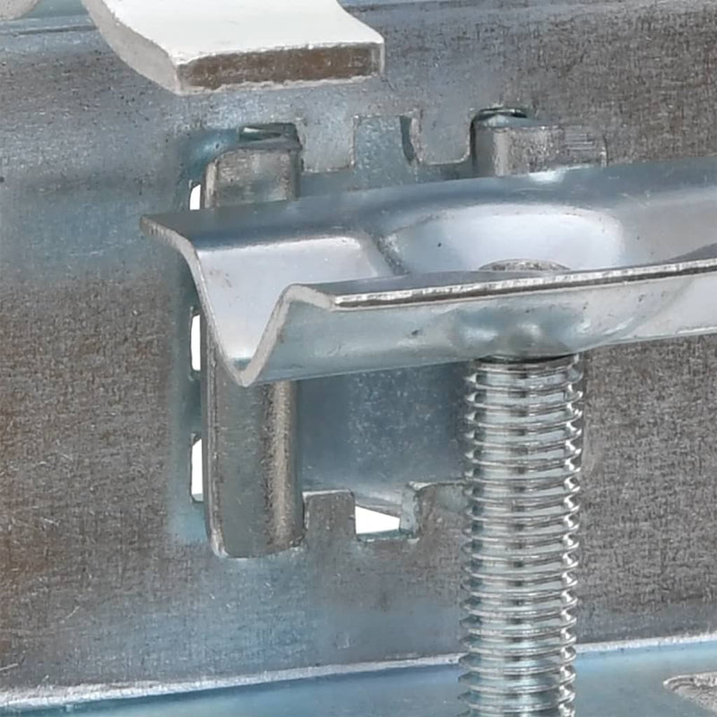 Load image into Gallery viewer, Vidaxl parasolklemmen voor balkon 2 st 32 mm gegalvaniseerd staal
