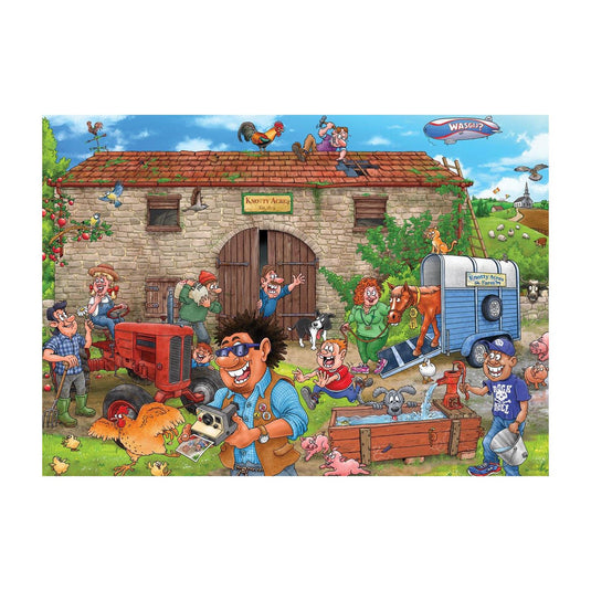 Jumbo wasgij puzzel een gelukkige oogst 1000st