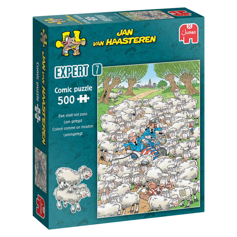 Load image into Gallery viewer, Jumbo puzzel 500 st. jvh expert 7 lam gelegd
