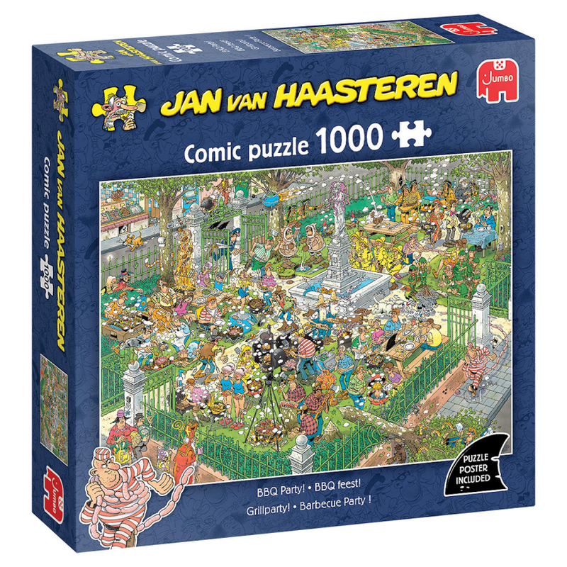 Load image into Gallery viewer, Jumbo puzzel 1000 st. jvh bbq feest!
