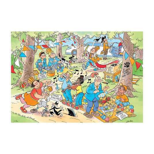 Jumbo jvh puzzel 21 de vrijmarkt 240pcs