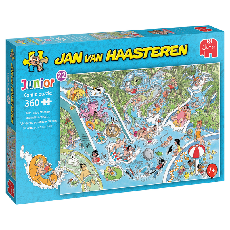 Load image into Gallery viewer, Jumbo puzzel 360 st. jvh junior waterglijbaan gekte
