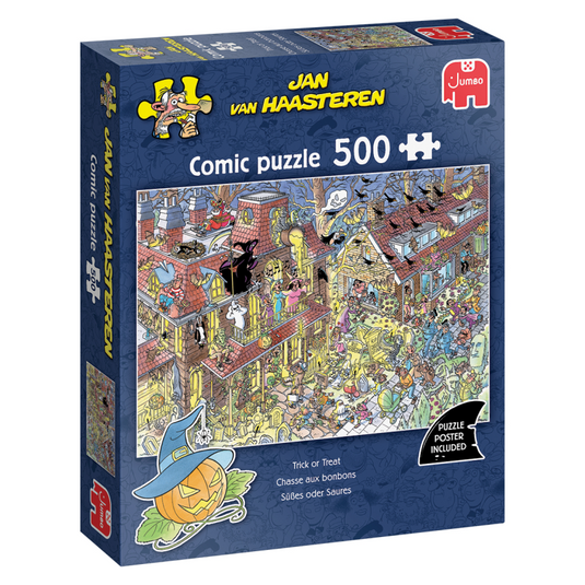 Jumbo puzzel 500 st. jvh trick or treat