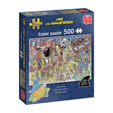 Jumbo jan van haasteren puzzel trick or treat 500pcs