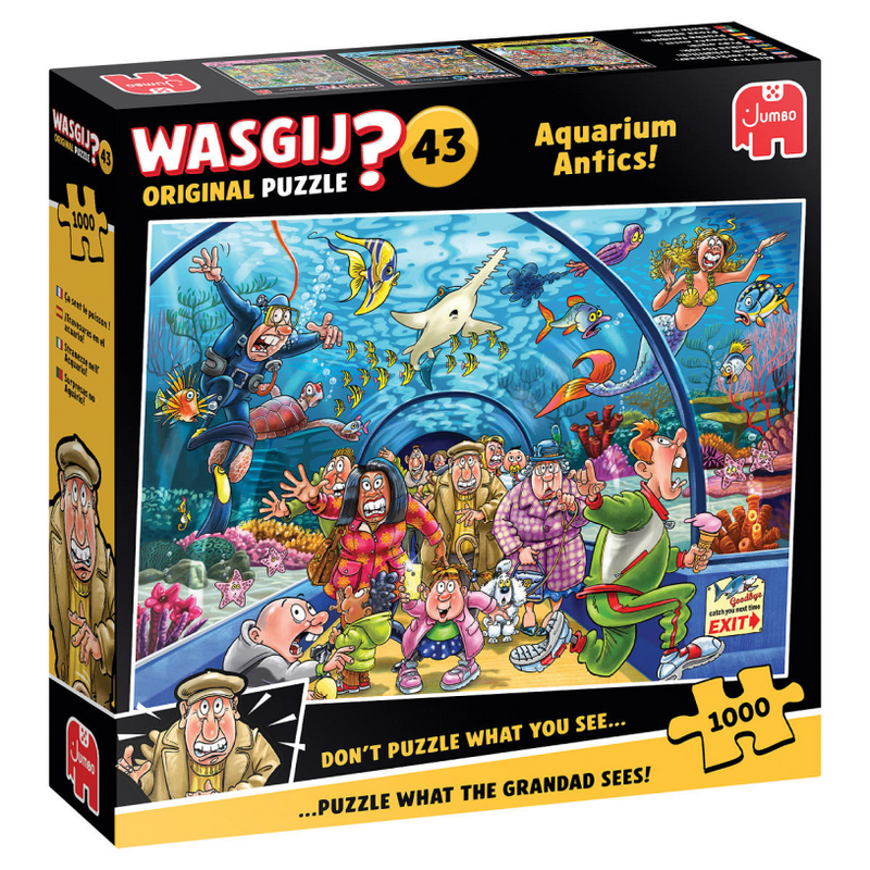 Load image into Gallery viewer, Jumbo wasgij orignal 43 legpuzzel - niet in de haak, 1000st.
