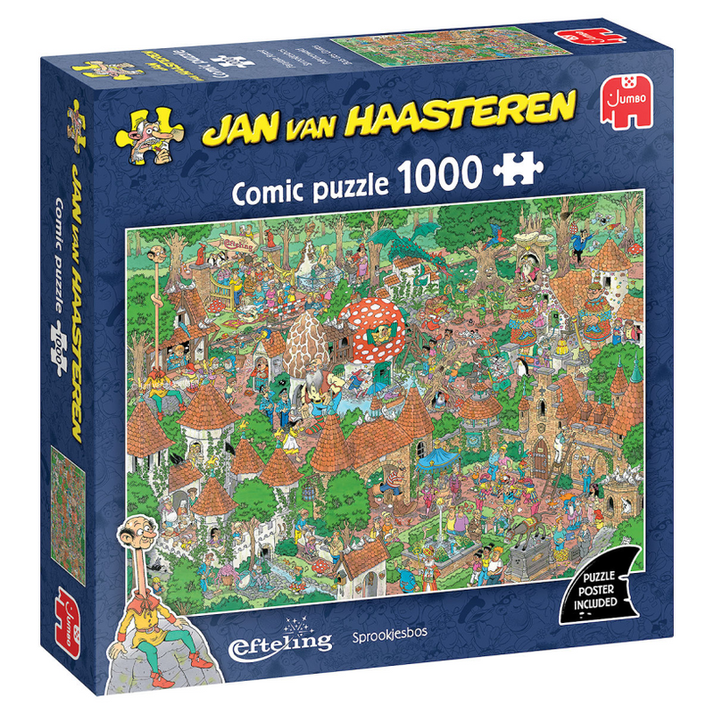 Load image into Gallery viewer, Jumbo puzzel 1000 st. jvh - efteling sprookjesbos
