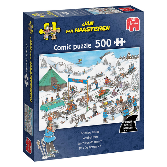 Jumbo puzzel 500 st. jvh rendier race