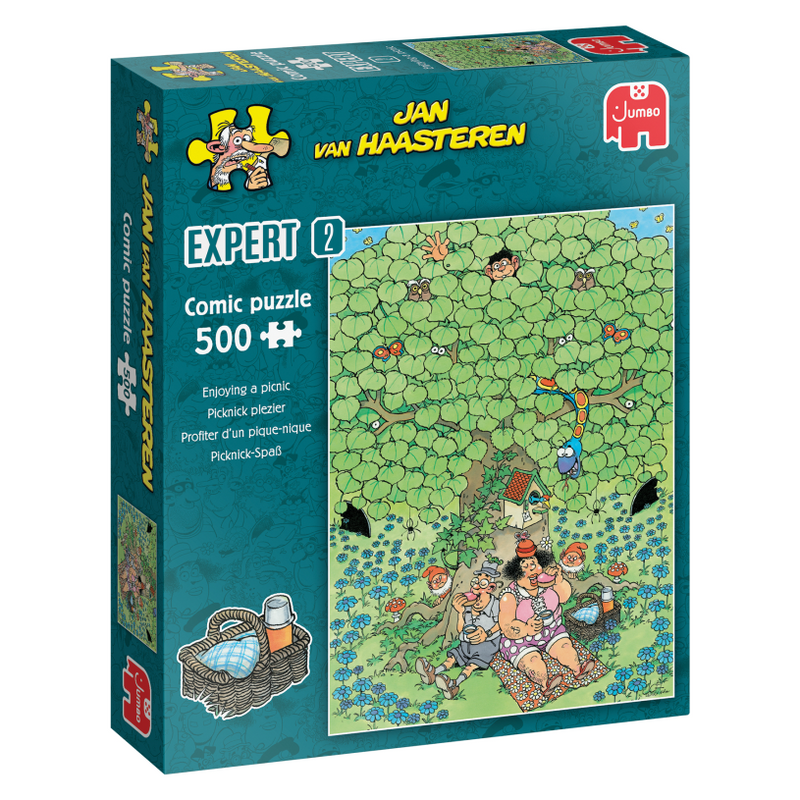 Load image into Gallery viewer, Jumbo puzzel 500 st. jvh expert 2 - picknick plezier!
