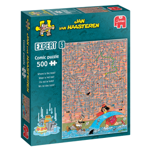 Jumbo puzzel 500 st. jvh expert 5 - waar is het lek!
