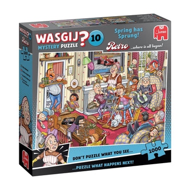 Jumbo wasgij retro mystery 10 - de voorjaars-schoonmaak! - 1000st.