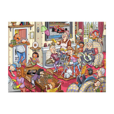 Jumbo wasgij retro mystery 10 - de voorjaars-schoonmaak! - 1000st.