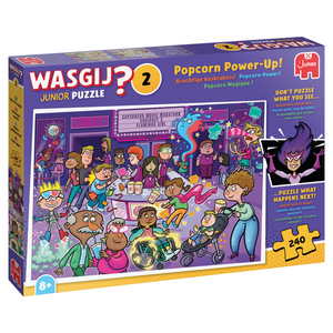 Jumbo puzzel 240 st. wasgij junior 2 - krachtige kaskrakers!